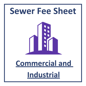 Sewer fee commercial/industrial 