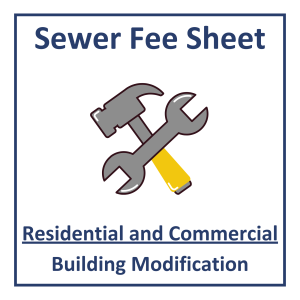 Sewer fee building modification 