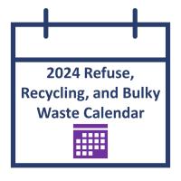 Recycling collection schedule 2023