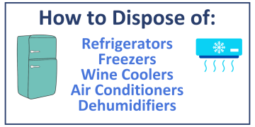 how to dispose of freon items