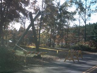 photo of power lines down